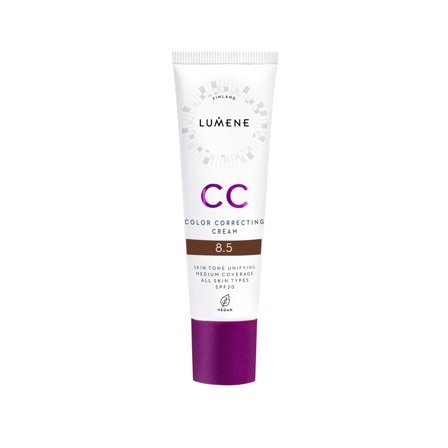 Lumene CC Color Correcting Cream SPF20, Farge 8.5, 30 ml