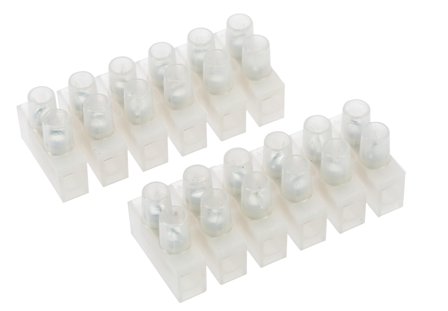 Nordic Quality Kopplingsplint för 0,75-2.5mm² kabel, 2x6 pol