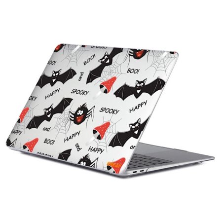 HAT PRINCE MacBook Air 13 M1 (A2337, 2020) / Retina (A2179, 2020) / M1 (A2337, 2020) sødt cover i dyrestil - Flagermus