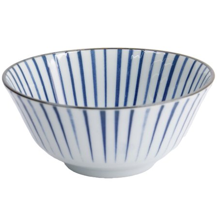 Tokyo design studio Tokyo Design Studio Natsu Tokusa Tayo kulho 500 ml, sininen/valkoinen