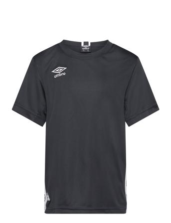 Ux Elite Trn Tee Jr Tops T-shirts Sports Tops Black Umbro