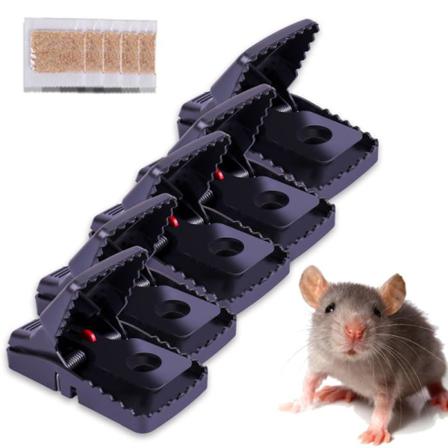 Återanvändbar Musfälla, 5-pack Musfällor För Inomhus Och Utomhus