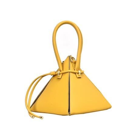 Damhandväska för kvinnor Personlig bärbar triangelväska Ocean Lantern Crossbody-väska Yellow