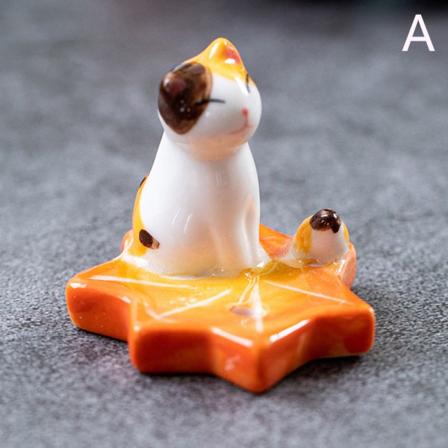 e Cartoon Cat keraaminen suitsukepidike Suitsuketulppa Suitsuke - spot-myynti A