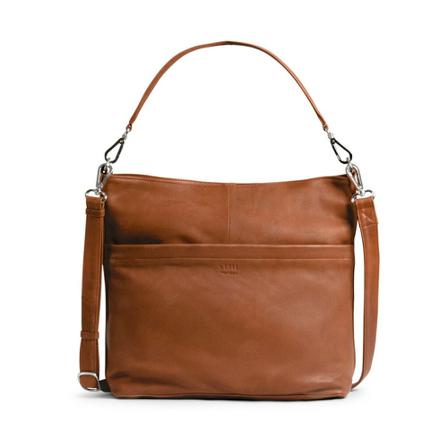 Still Nordic Anouk Hobo Skindaske Brun, Dame Skuldertasker, Størrelse: ONE Size
