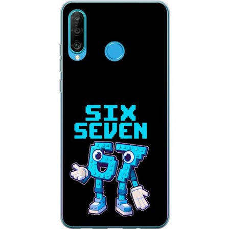 Kompatibelt Mobilskal till Huawei P30 lite Pixel Number Duo