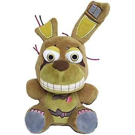 Fnaf Plushies - Alle karakterer (7") - -- Five Nights Freddy's Plush: Chica, Springtrap, Bonnie, Marionette, Foxy Plush - Freddy Plush-fnaf Plush-