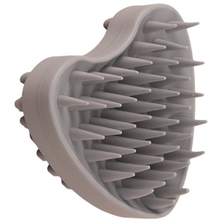 Hovedbundsmassage Shampoo Børste Hår Hovedbundsskrubber Silikone Hovedbundsbørste til Hårvækst Skæl Fjernelse Shampoo Børste