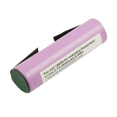 Batteri Gardena / Kärcher Li-ion 18650 3,7V 2600mAh U-liittimillä