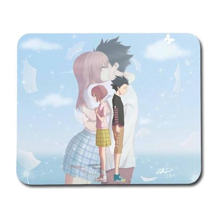 Anime A Silent Voice Shouko Nishimiya och Shoya Ishida Musmatta multifärg one size