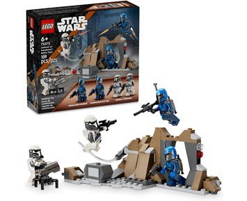 LEGO-Star Wars Ambush on Mandalore Battle Pack 75373-LEGO Star Wars Bakhold på Mandalore – stridspakke 75373-LEGO-LEGO