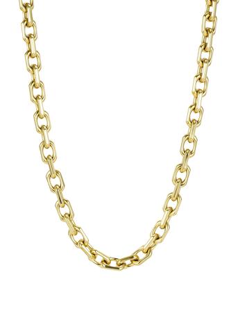 Edge Necklace Accessories Jewellery Necklaces Chain Necklaces Gull Bud To Rose*Betinget Tilbud