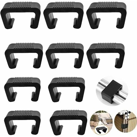 Rottinkikalusteiden kiinnitysklipsi, sopii puutarhatuoleihin, ulkokalusteisiin