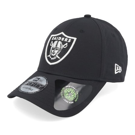 New Era - NFL Schwarz adjustable Cap - Las Vegas Raiders Recycled 9FORTY Black/White Adjustable @ Hatstore