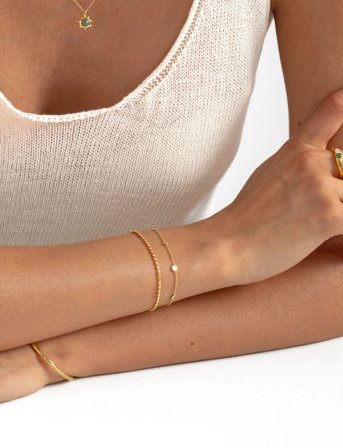 Syster P Solea Bracelet Gold - Gold - ONE SIZE