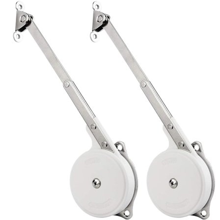 Lukkestøttehengsler, Sikkerhet Hydraulisk Lokk Hold Auto Sakte Demper Buffer For Oppbevaring Skattkiste Skapdører, Pakke med 2