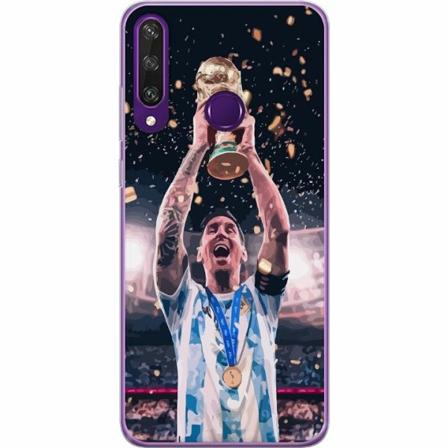 Huawei Y6p Genomskinligt Skal Messi