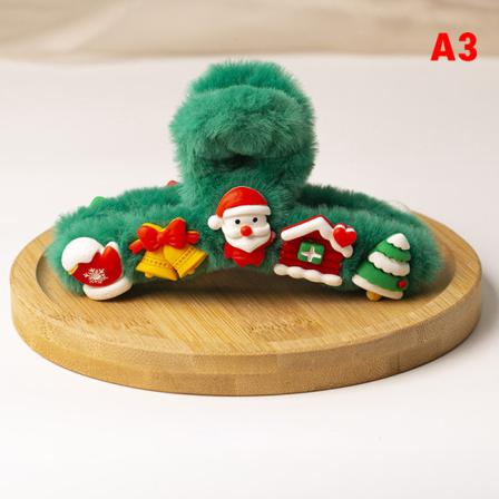 Trendig Julhajklämma Tecknad Design Älghårklo Enkel