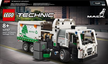 Lego Technic Mack LR Electricskraldevogn 42167, Børn & Forældre, Motorik & Bevægelse, Klodser Og Stabletårne