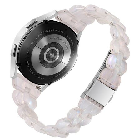 Samsung Galaxy Watch 5 / 4 / (42mm) klockarmband i resin - Snäckskal Vit