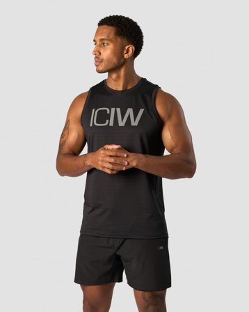ICANIWILL - Mercury Tank top Black- Tanks - Heren - sportkleding van ICIW