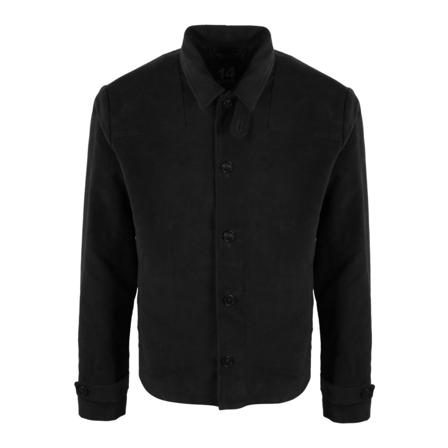 14 Bros, Boxy Coat Zwart, Heren, Maat:L,wol