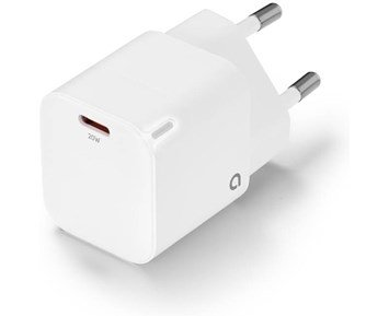 Andersson WLC-G2000 - Wall Charger PD 20W USB-C White - Kompakt 20W GaN-väggladdare med USB-C-uttag