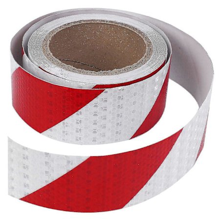 25m X 10cm Varoitusteippi Heijastava Teippi Itsekiinnittyvä Teippi Heijastava Nauha Liikenne Heijastava