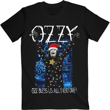 Ozzy Osbourne Unisex Vuxen Arms Out Holiday T-Shirt M Svart