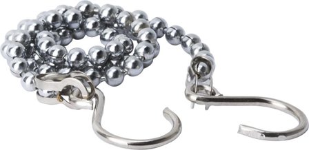 Tubman 3210036422 Kuglekæde til gummiprop/ventilprop 80 cm, Badeværelse