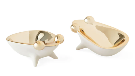 Jonathan Adler Frog Salt-&-Pepper Skåler 9,5x3,8