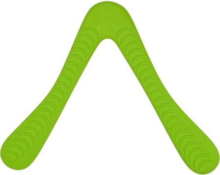 Fiboo m Boomerang 28 cm Grön