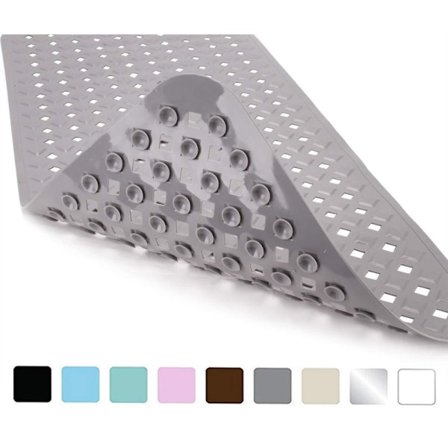 Badekarmatte Antisklimatte GRÅ