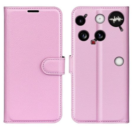 Nothing Phone (3) Wallet Cover – Pink