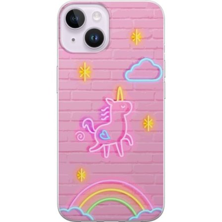 Yhteensopiva Puhelinkuori Apple iPhone 14 Plus Unikko Neon