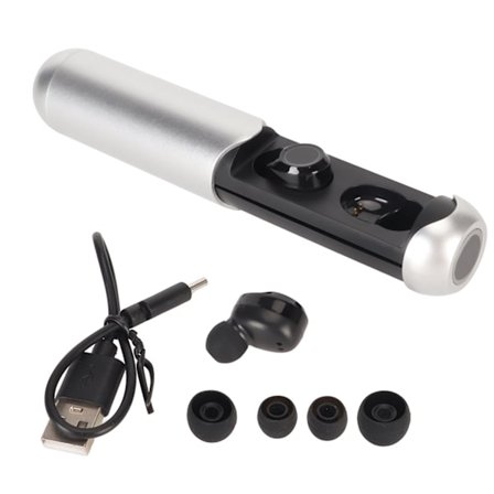 Trådløse øretelefoner Multifunktion IPX7 Vandtæt Deep Bass Mini Bluetooth 5.3 Øretelefoner til mobiltelefoner Tablets