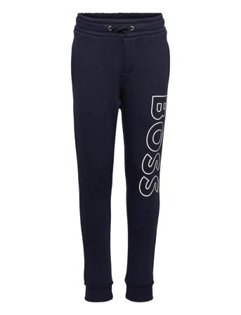Jogging Bottoms Joggebukser Pysjbukser Marineblå BOSS*Betinget Tilbud