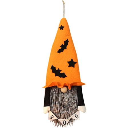 Mini tonttukoristeet - Kasvoton vanha mies ripustuskoriste (b)