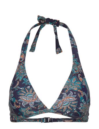 Venice Top Swimwear Bikinis Bikini Tops Triangle Bikinitops Blå Missya