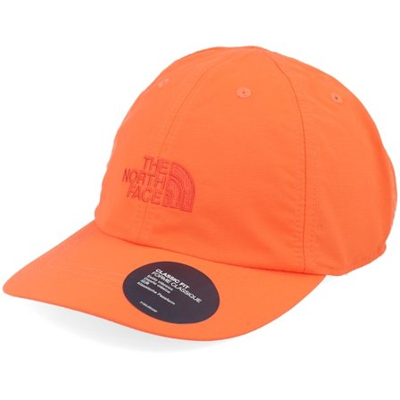 The North Face - Horizon Hat Solar Flame Dad Cap Unconstructed Orange Cap - @ Hatstore