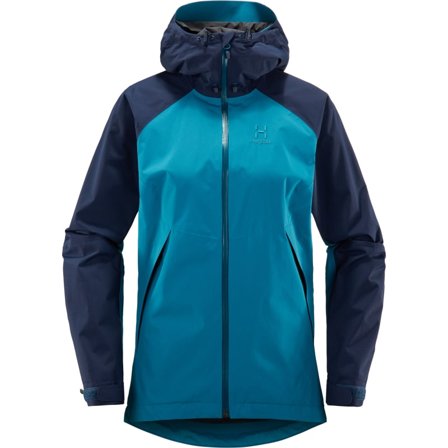 Haglöfs Esker Jacket Women Women shell jackets Blue XS