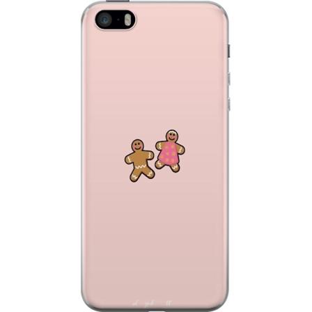 Apple iPhone SE (2016) Gjennomsiktig deksel Pepperkaker