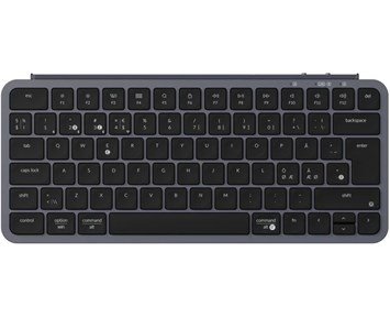 Keychron B1 Pro Ultra-Slim Wireless Keyboard Tri-Mode Space Grey - Keychron B1 Pro, ultraportabelt trådlöst tangentbord