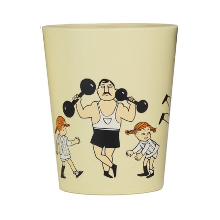 Pippi Cirkus, Tumblerkrus, gul