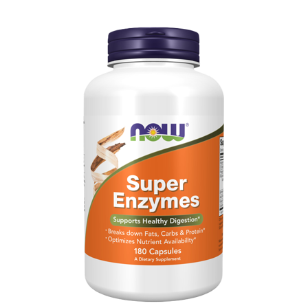 Now Foods Super Enzyme 180 kapselia