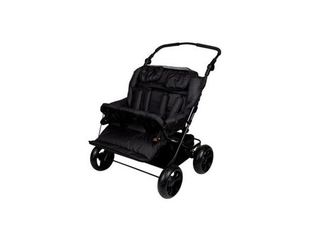 Syskonsulky Basic svart - Lyreco - Skola och förskola - Cyklar, barnvagnar och skrindor - Barnvagnar och tillbehör