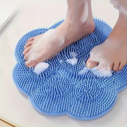 Fod- & Rygskrubber til Brusebadet - Fastgøres på Væggen