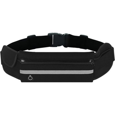 Løpebelte Bumbag Fanny Pack Vanntett Flip Belt Justerbar Fitness Midje Bum Pouch Bag Kompatibel, for Menn Kvinner Utendørs Gym Sports Reise