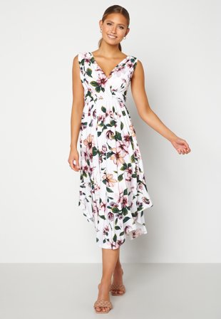 Bubbleroom Occasion Draped Soft Midi Dress Klær
