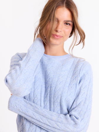 Jean Paul - Alix genser - Dame - Blå - Gensere & Cardigans - XS